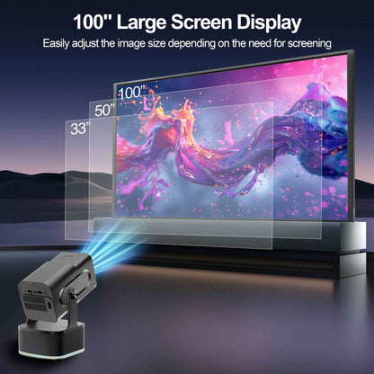 Video Projector Speaker Microphone 4k