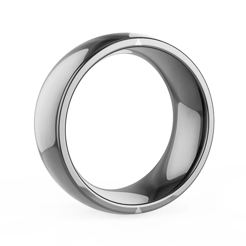Smart Ceramic RFID Ring - Multifunctional Wearable with IC/ID and NFC for Access Control, Payments, and Smart Features, Durable Ceramic Design, Wide Compatibility - ZeeTec Store