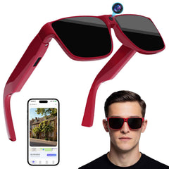 AI Smart Glasses with Camera Bluetooth HD Recording