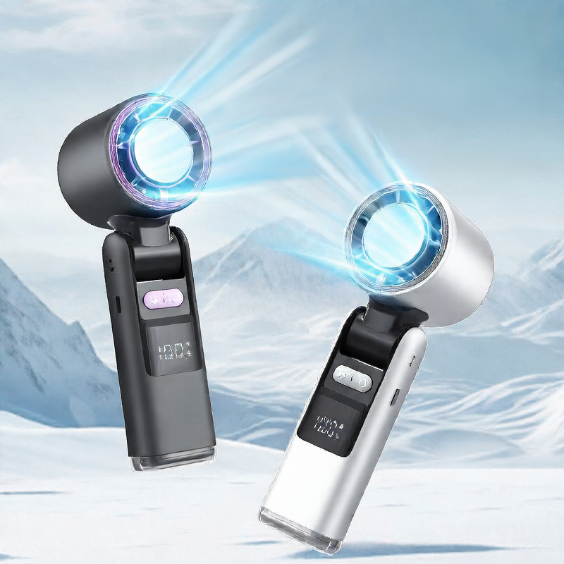 Foldable USB Fan Ice Compress for Ultimate Refreshment - ZeeTec Store