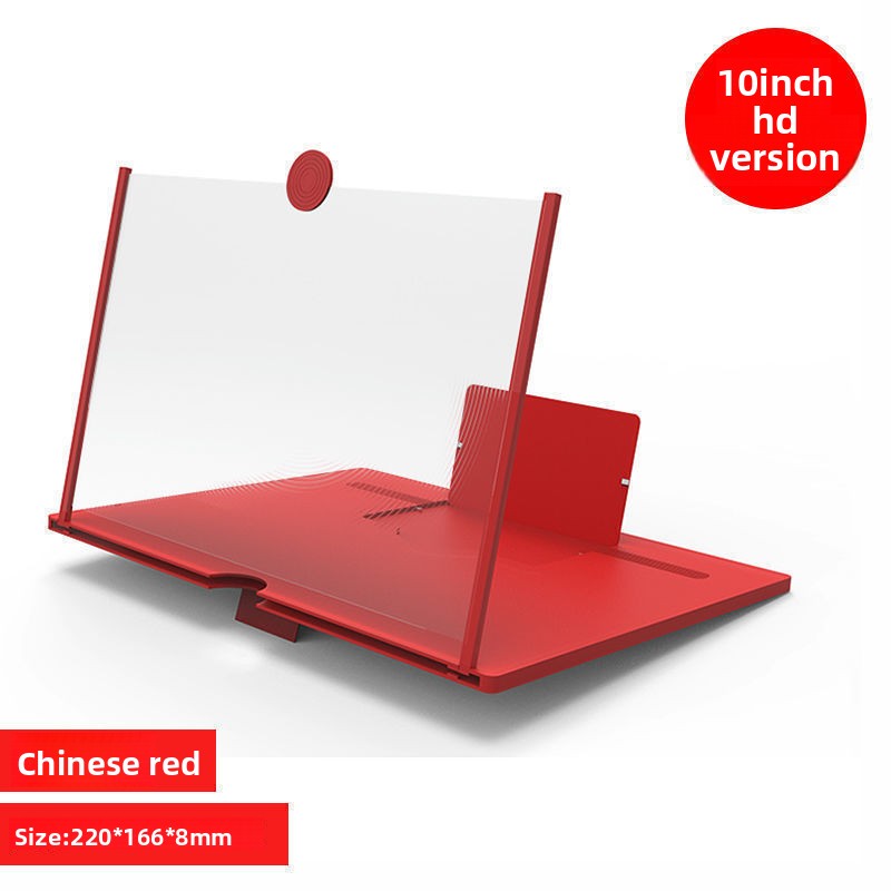 Portable Pull-Out Phone Screen Amplifier with Stand, Portable Design Compact pull-out structure, High-Definition Viewing 3-4x magnification with ultra-clear optical effects, Eye Protection Reduces glare and radiation from screens