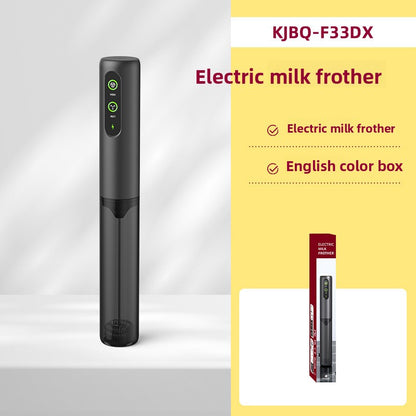 Rechargeable Handheld Electric Mixer with Interchangeable heads for mixing, frothing, and blending tasks