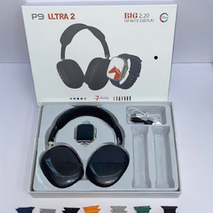 Smart Watch with Headset Combo, Bluetooth Call, Smart Features - Heart rate monitoring sleep tracking step counting, Lightweight Design 16 grams, Multi-functionality - Includes social entertainment features