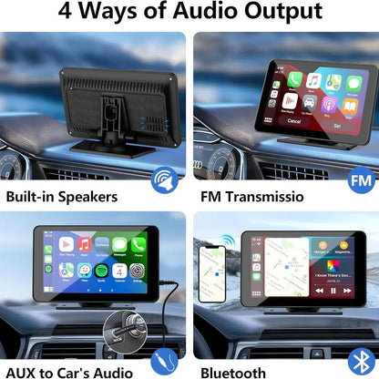 Wireless Carplay Screen - Upgrade Your Drive with a Wireless Carplay Display - ZeeTec Store