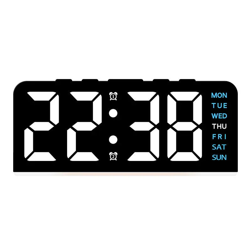 LED Digital Alarm Clock with Date Display - Stylish and Functional Timekeeping - ZeeTec Store