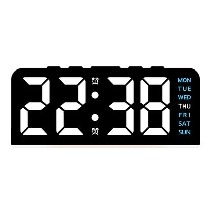 LED Digital Alarm Clock with Date Display - Stylish and Functional Timekeeping - ZeeTec Store