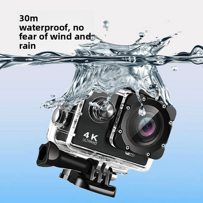 Sports Camera 4K Waterproof 30 Meters