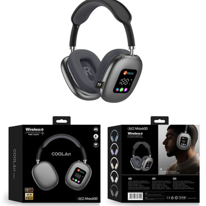 Wireless Headphones with RGB Screen for Immersive Audio Experience - ZeeTec Store