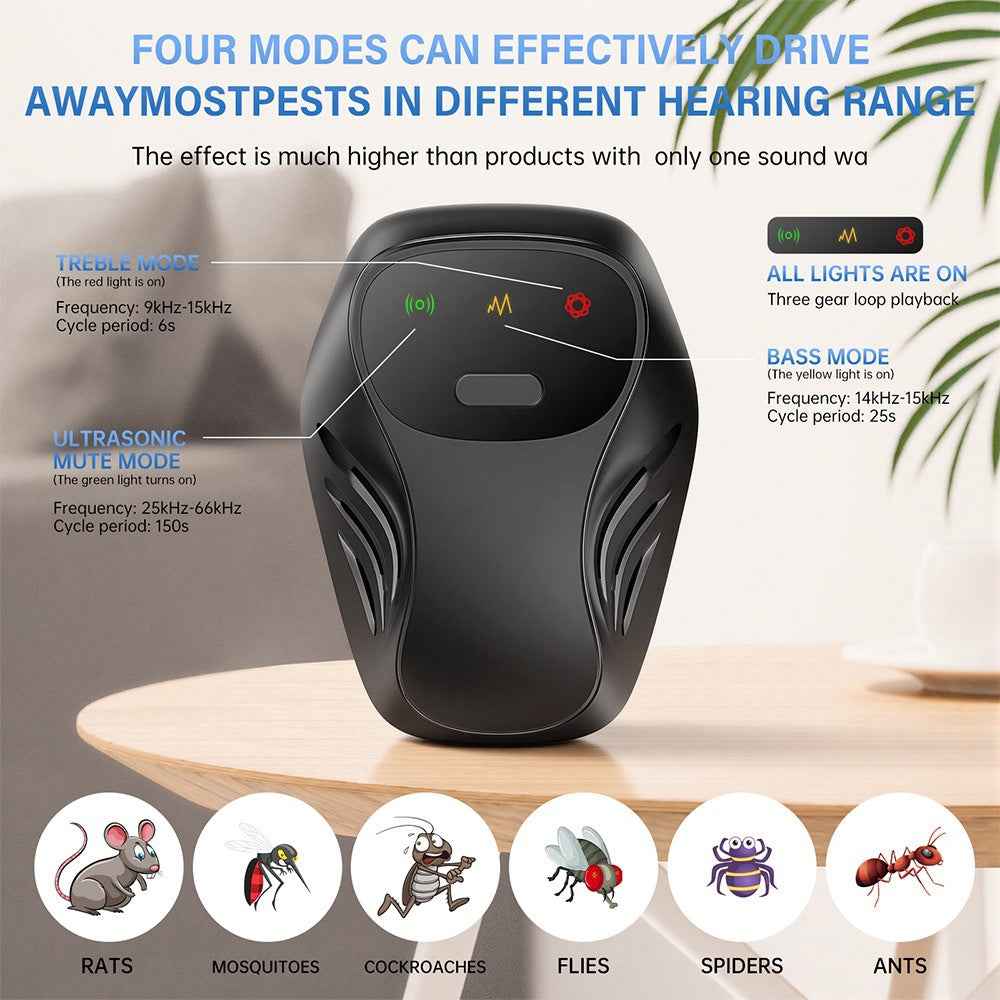 Ultrasonic Pest Repellent for clean home