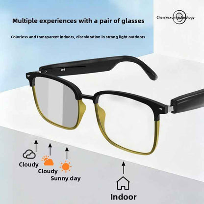 Smart Audio Glasses with Polarized Lenses