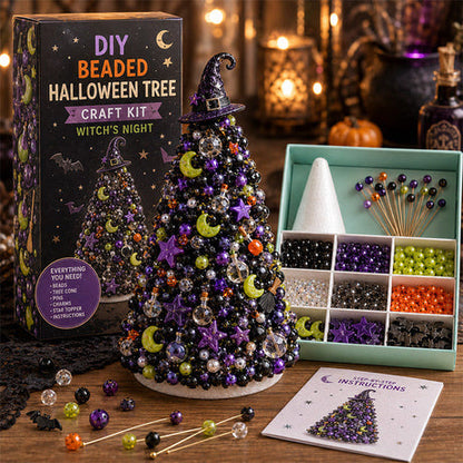 DIY Beaded Christmas Tree Craft Kit