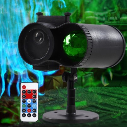 LED projection lamp Water Pattern Halloween Festive