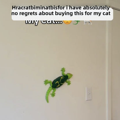 Electric Remote-Controlled Climbing Lizard Toy for cats