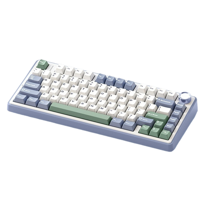 Aula F75 Custom Mechanical Keyboard Gasket Structure Hot-Swappable RGB Backlight