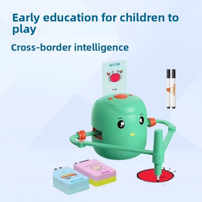 Smart Auto-Drawing Robot for Kids Early Education, Supports visual, sensory and intellectual development, Hand-Eye Coordination, Safe & Certified