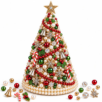 DIY Beaded Christmas Tree Craft Kit