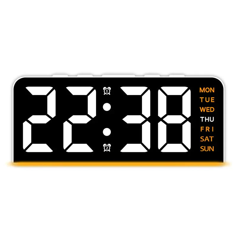 LED Digital Alarm Clock with Date Display - Stylish and Functional Timekeeping - ZeeTec Store