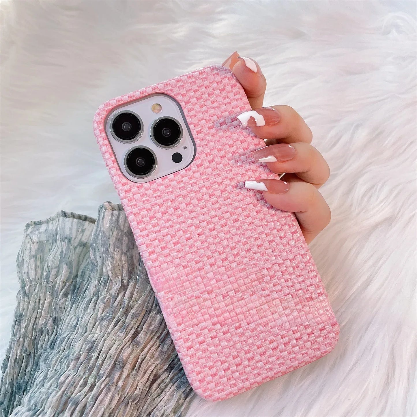 Woven Pattern iPhone Case - ZeeTec Store