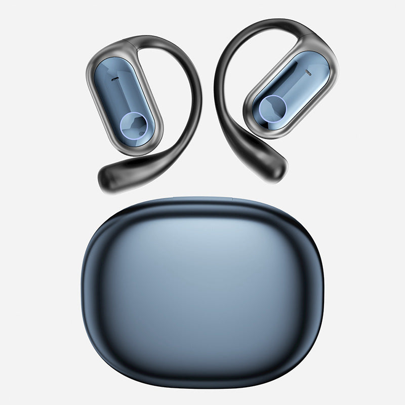 Open-Ear Wireless Bluetooth Headphones with AI Translation Sports optimized