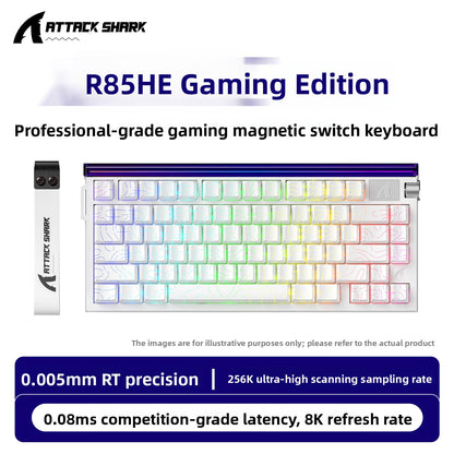 Attack Shark R85 HE Mechanical keyboard with light