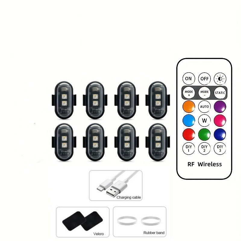 Car Foot Ambient Multicolor Light Universal Fit