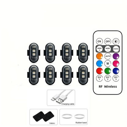 Car Foot Ambient Multicolor Light Universal Fit