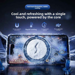 Magnetic Semiconductor Frost Phone Cooler with Digital Display