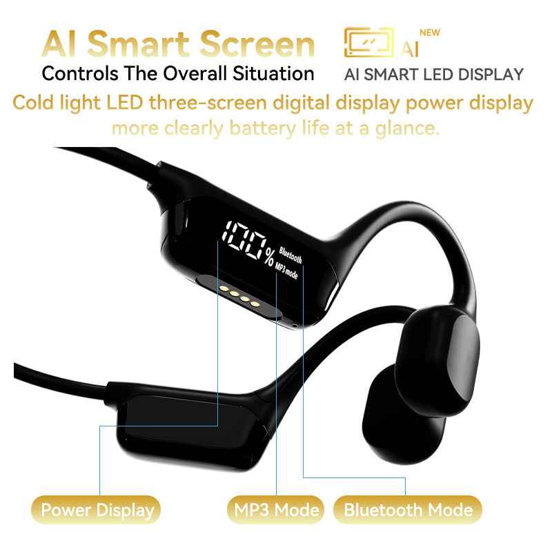 VAORLO Bluetooth Headset for Swim MP3