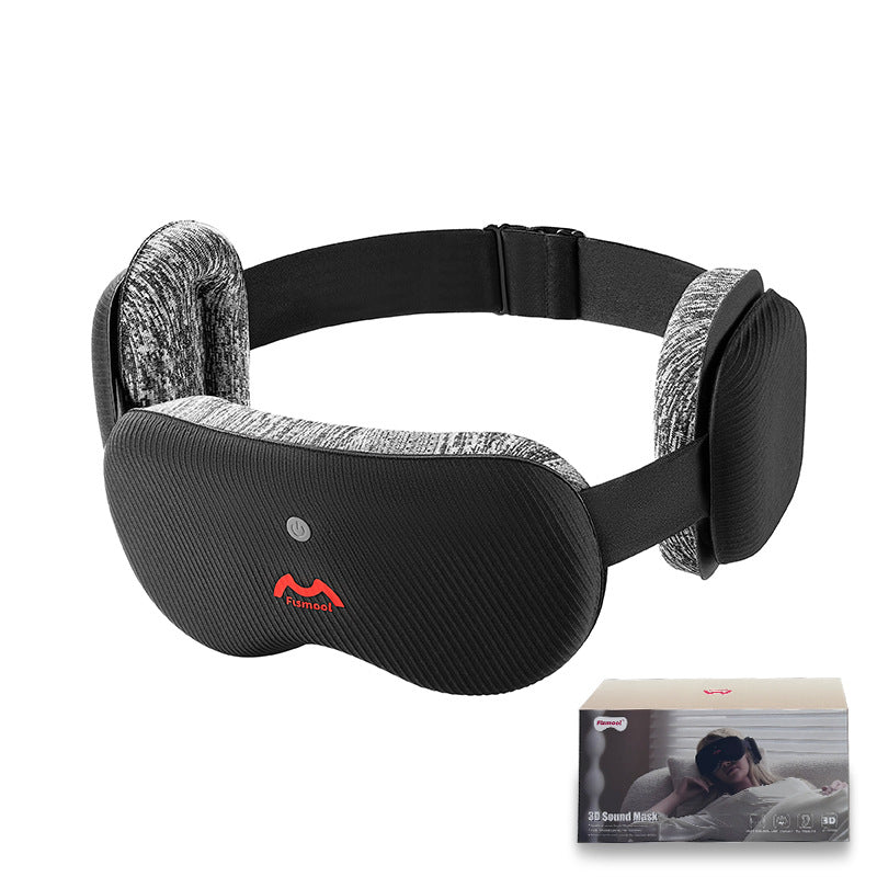 Bluetooth Sleep Mask 3D Stereo Light-Blocking White Noise Music - ZeeTec Store