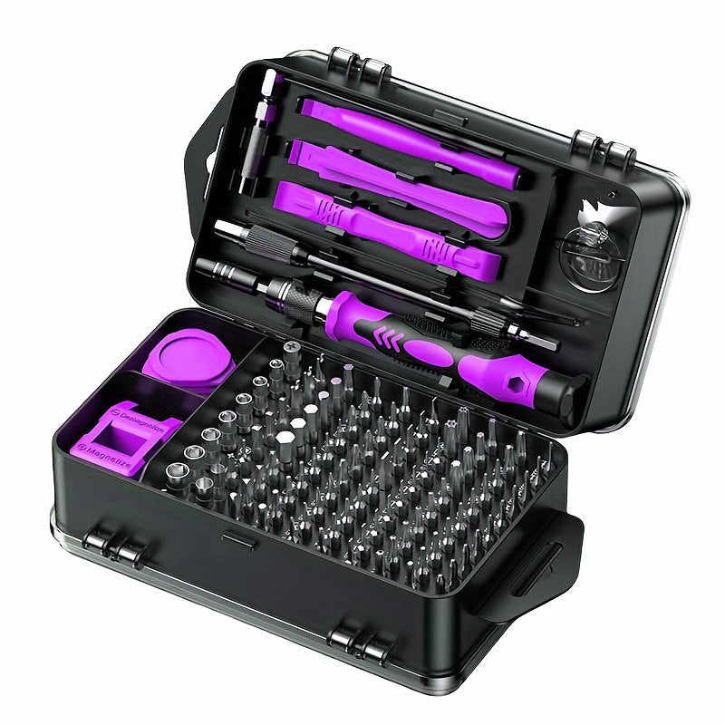 115-in-1 Screwdriver Set with Insulated Magnetic Bits