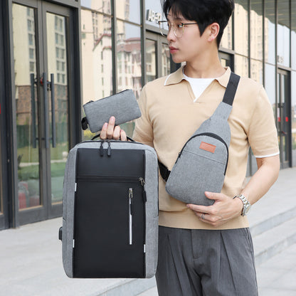 Oxford Fabric Laptop Backpack