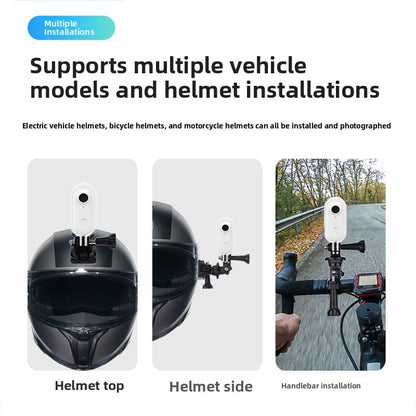 Wireless WiFi Action Camera with Magnetic Clip