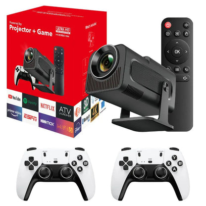 Home Theater Projector Plus Gaming, High-resolution, Supports up to 150-inch screen