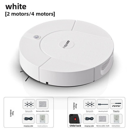 All-in-one Smart Robot Vacuum Cleaner sweeps, vacuums, and mops for comprehensive floor care