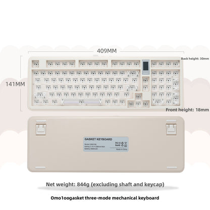 OMO100 Three-Mode Mechanical Keyboard