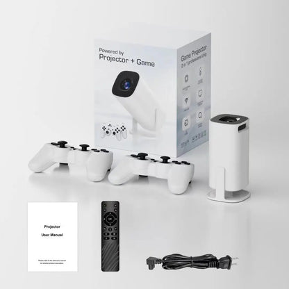 Home Theater Projector Plus Gaming, High-resolution, Supports up to 150-inch screen