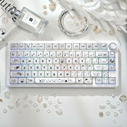 M75 Three-Mode Custom Mechanical Keyboard