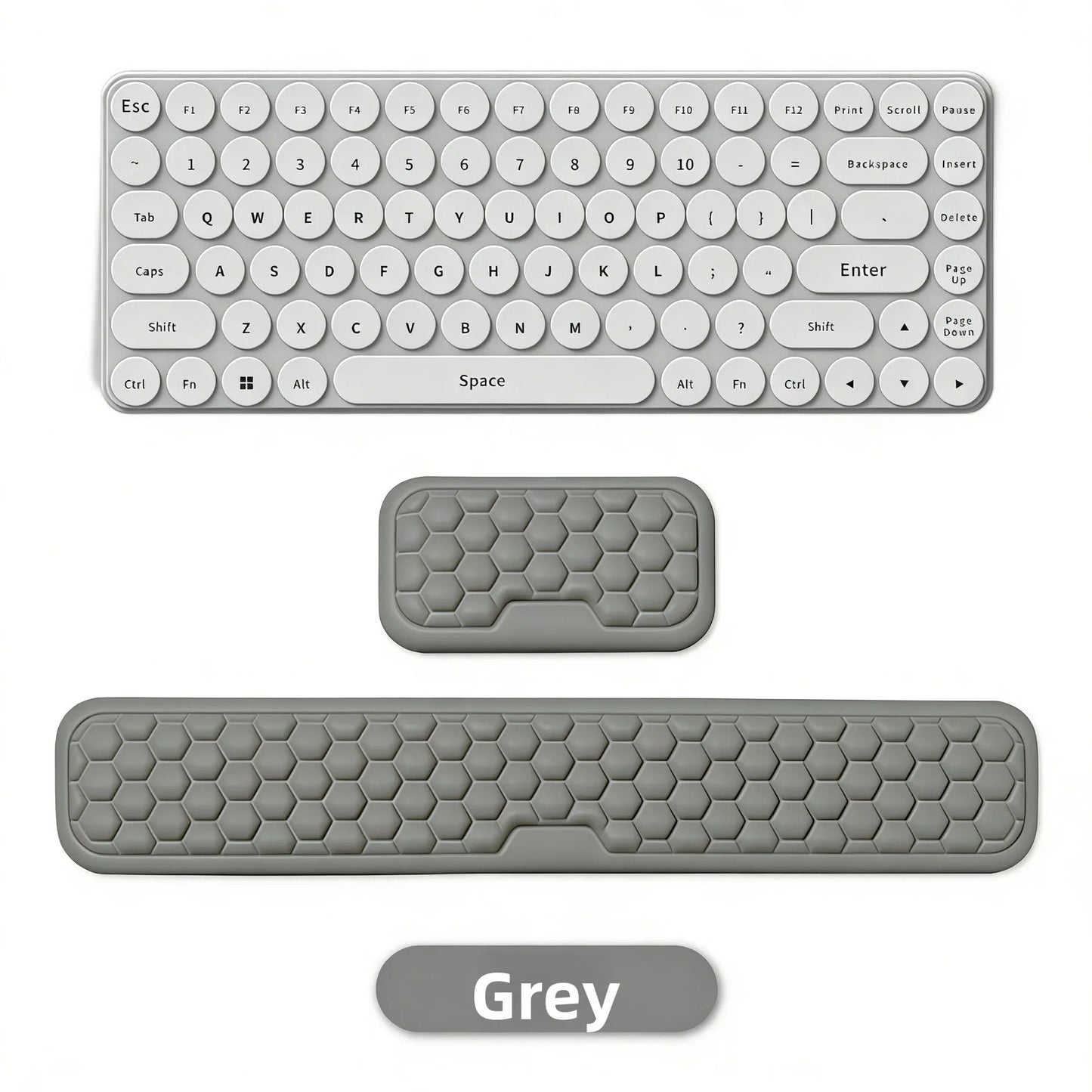 Ergonomic Keyboard Wrist Rest with Mouse Pad for Ultimate Comfort - ZeeTec Store