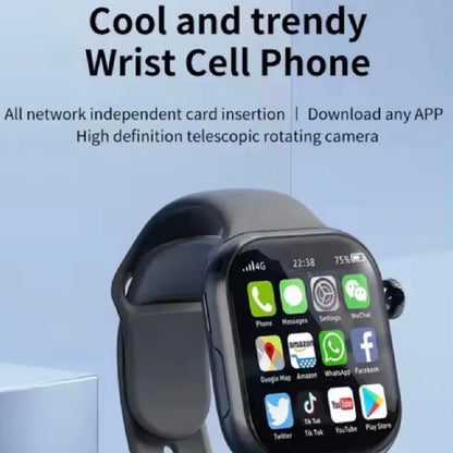2.06” HD Smartwatch with SIM; Camera & Play Store Apps — Your Phone on Your Wrist - ZeeTec Store