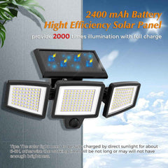 Solar Motion Sensor Wall Light