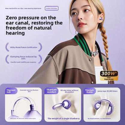 Bone Conduction Bluetooth Headphones Dolby Sound Quality