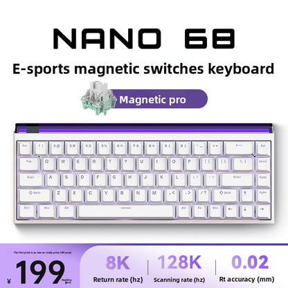 Madlions magnetic switch gaming keyboard 8k