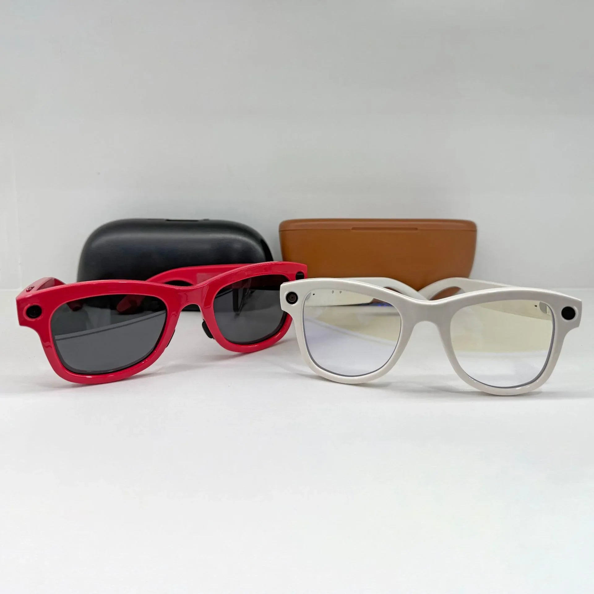 Ultra Smart AI Glasses with Camera for Real-Time Object Recognition and Translation - 8MP Camera & Charging Case - ZeeTec Store