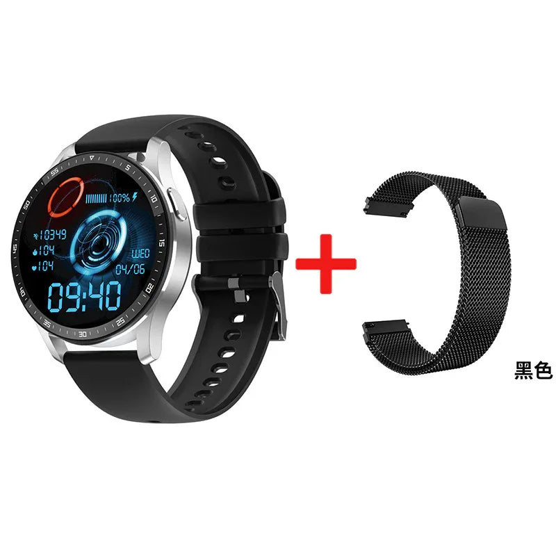 High Quality Smart Sports Watch with 1.39” HD Touch IPS Display, Built-in TWS Headset, Bluetooth Call & SMS, Health Monitoring, Sleep Tracking, Social Apps, Games, Wireless Charging, Up to 7 Days Battery Life - ZeeTec Store