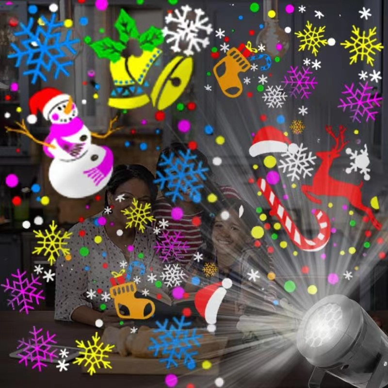 LED Christmas Projector Light Vibrant Festive Ambience