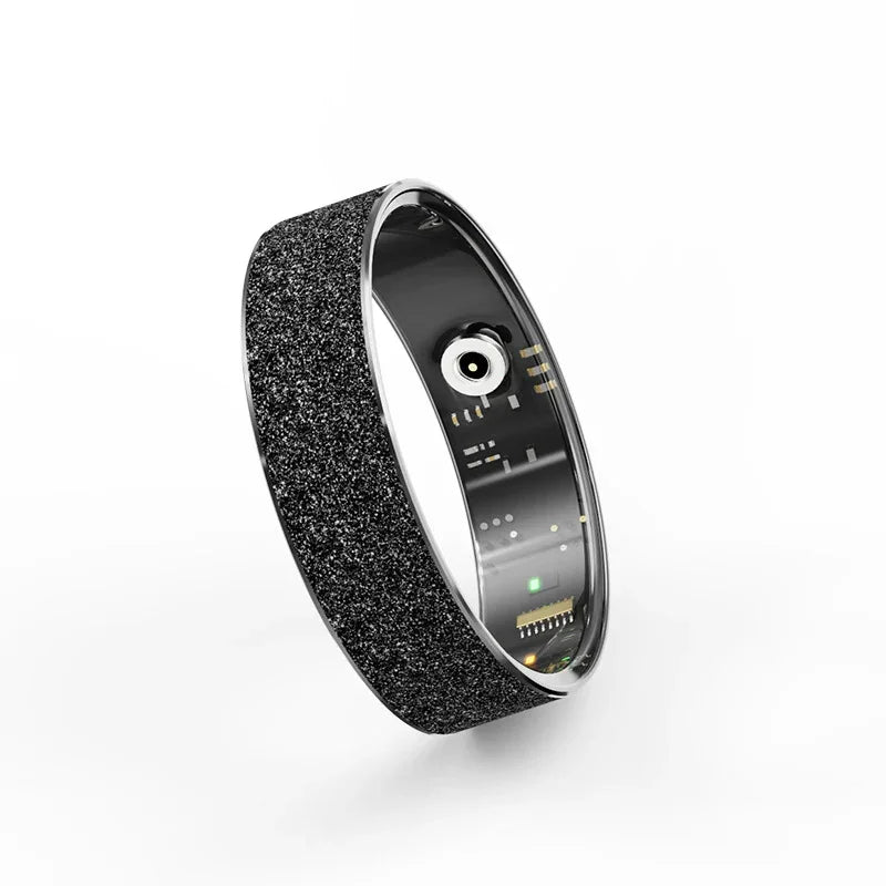 V3 Frosted Smart Ring with Advanced Heart Rate Monitoring - ZeeTec Store