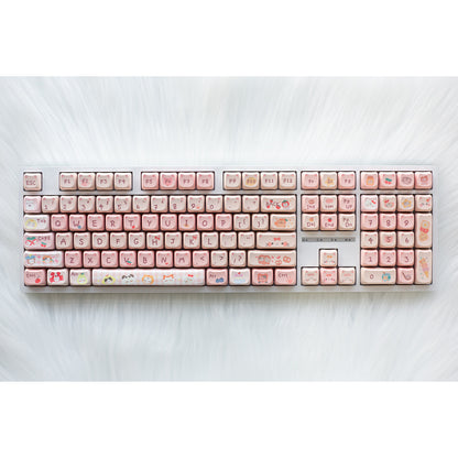 Mechanical Keyboard Tri-mode wired, wireless, and Bluetooth silent