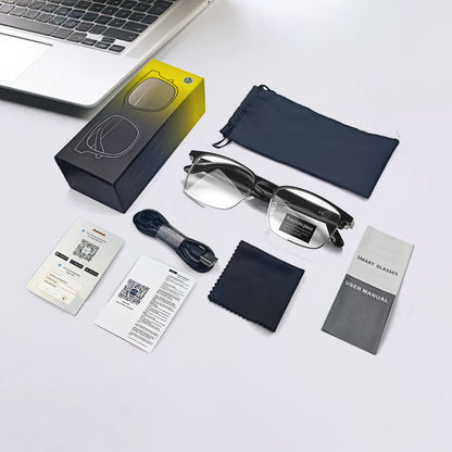 Smart Bluetooth Glasses with Blue Light Protection