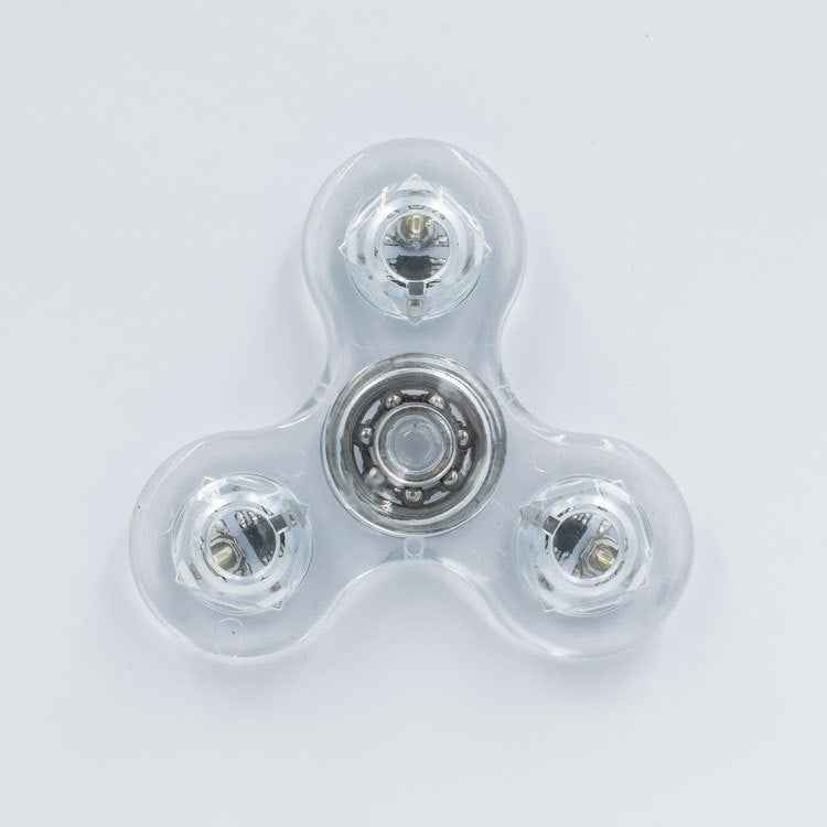 LED Crystal Fidget Spinner Stress Relief Toy