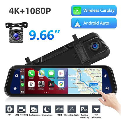 High-definition wireless car dash cam